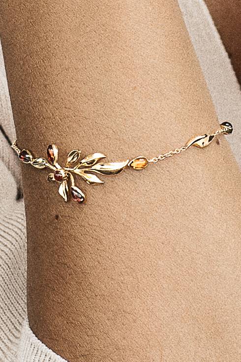 VON KRONBERG Goldener Herbst Armband, 18 Karat nachhaltiges Gelbgold