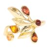 VON KRONBERG Goldener Herbst Ring, 18 Karat nachhaltiges Gelbgold
